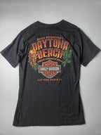 Harley Davidson Style Daytona Bike Week Tshirt Vintage 2000s Taille M Noir Très Bon état
