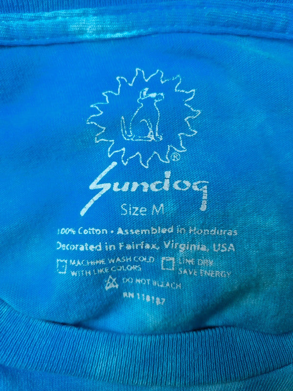 Sundog Style Grateful Dead Tshirt Vintage 2020s Taille M Bleu Vert Très bon état