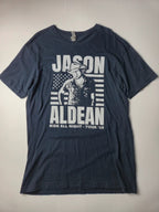 Next Level Style Jason Aldean Tshirt Vintage 2010s Taille M Bleu Très bon état