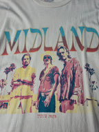 Midland Style Tour 2023 Tshirt Vintage 2020s Taille XXL Crème Très bon état