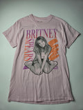Britney Spears Style Musique Pop Tshirt Vintage 2022 Taille S Rose Très Bon etat