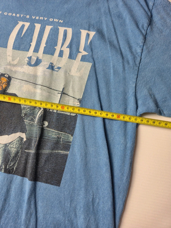 Ice Cube Style Rap Hip Hop Tshirt Vintage Années 2020 Taille XL Bleu Très Bon Etat