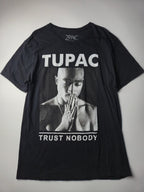 Tupac Style Rap Hip Hop Tshirt Vintage 2024 Taille M Noir Tres Bon Etat