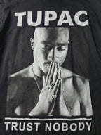 Tupac Style Rap Hip Hop Tshirt Vintage 2024 Taille M Noir Tres Bon Etat