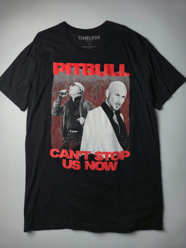 Pitbull Style Musique Rap Concert Tshirt Vintage 2022 Taille L Noir Excellent etat