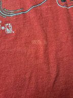 Nutmeg Style NBA Basket Chicago Bulls Tshirt Vintage 1990s Taille L Rouge Bon état