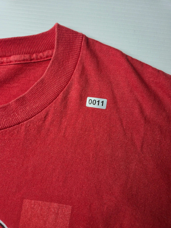 Nutmeg Style NBA Basket Chicago Bulls Tshirt Vintage 1990s Taille L Rouge Bon état