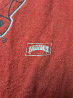 Nutmeg Style NBA Basket Chicago Bulls Tshirt Vintage 1990s Taille L Rouge Bon état