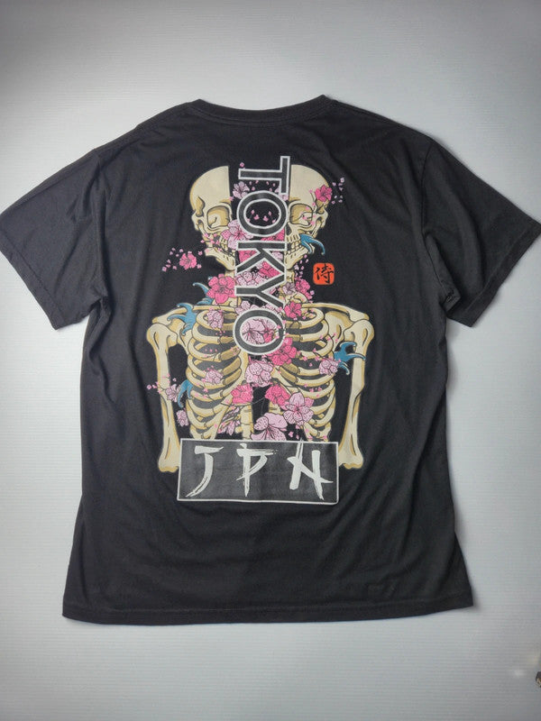 Legend Style Tokyo Squelette JPN Tshirt Vintage 2020s Taille L Noir Excellent etat