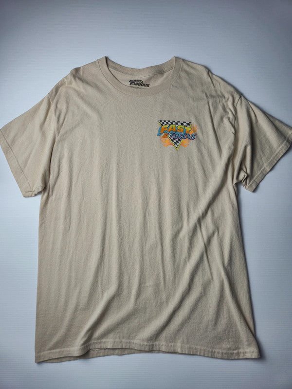 Freeze Style Fast and Furious Tshirt Vintage Y2K Taille L Beige Tres bon etat