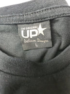 Up Style Chien Breton Tshirt Vintage 2010s Taille L Gris anthracite Très Bon etat