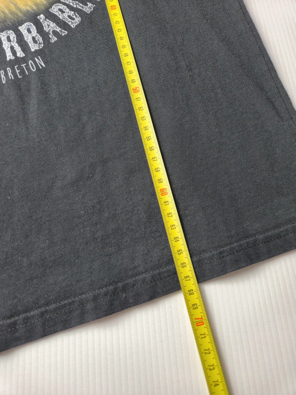 Up Style Chien Breton Tshirt Vintage 2010s Taille L Gris anthracite Très Bon etat