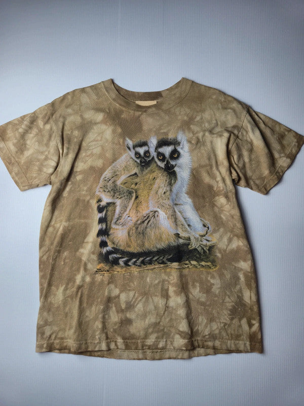 The Mountain Style Lemurien Tshirt Vintage 2003 Taille XL Marron Très Bon etat