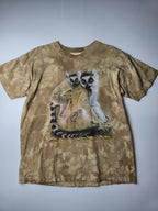 The Mountain Style Lemurien Tshirt Vintage 2003 Taille XL Marron Très Bon etat