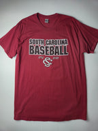 Gildan Style South Carolina Baseball Tshirt 2022 Taille L Bordeaux Très Bon etat