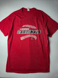Gildan Style Landrum Cardinals Baseball Tshirt Vintage Y2K Taille XL Rouge