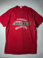 Gildan Style Landrum Cardinals Baseball Tshirt Vintage Y2K Taille XL Rouge