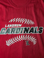 Gildan Style Landrum Cardinals Baseball Tshirt Vintage Y2K Taille XL Rouge