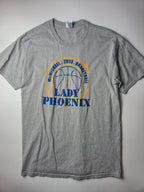 Gildan Ultra Cotton McMichael Basketball Tshirt Vintage 2013 Taille L Gris chine