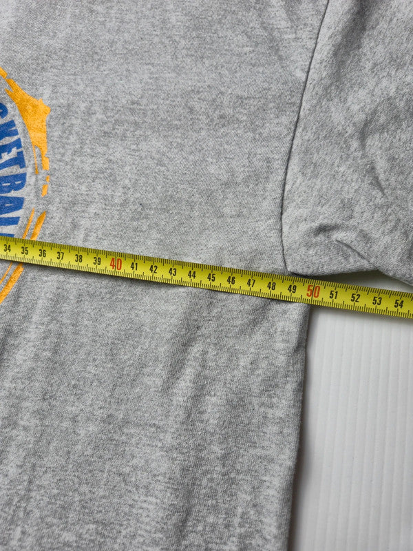 Gildan Ultra Cotton McMichael Basketball Tshirt Vintage 2013 Taille L Gris chine