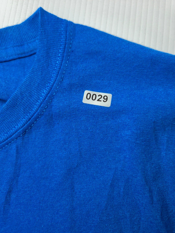 Gildan DryBlend Warrenton Middle School Tshirt Vintage Style College Taille L Bleu Très Bon etat