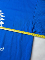 Gildan DryBlend Warrenton Middle School Tshirt Vintage Style College Taille L Bleu Très Bon etat