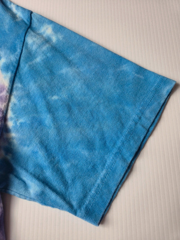 Liquid Blue Grateful Dead Tshirt Tie Dye Fall Tour 89 Taille M Bleu Violet