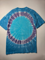 Liquid Blue Grateful Dead Tshirt Tie Dye Fall Tour 89 Taille M Bleu Violet
