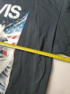 Gildan Style Elvis Presley Tshirt Vintage 2010 Taille XL Noir Très bon état