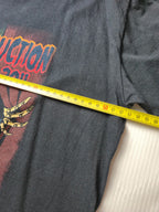 Gildan Style Death Destruction Tshirt Vintage 2011 Taille L Noir Très bon état