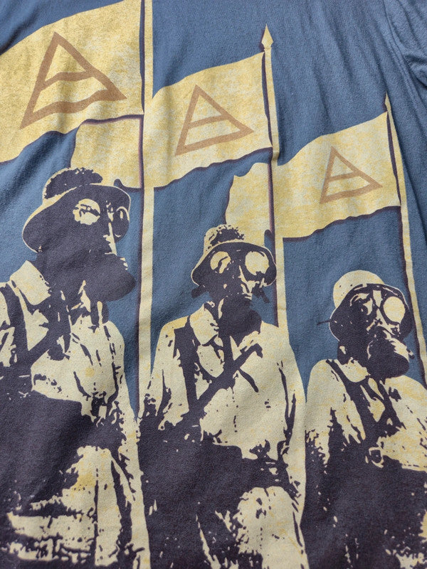 Gildan Style Thirty Seconds To Mars Tshirt Vintage 2011 Taille S Gris Très Bon état