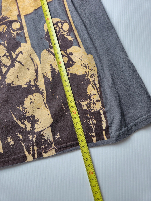 Gildan Style Thirty Seconds To Mars Tshirt Vintage 2011 Taille S Gris Très Bon état