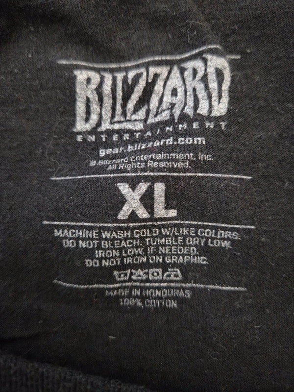 Blizzard Overwatch Talon Tshirt Manches Longues Vintage Taille XL Noir Très Bon etat