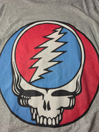 Grateful Dead Style Steal Your Face Tshirt Vintage 2022 Taille 3XL Gris Tres bon etat