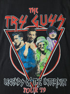 Try Guys Style Legends Of The Internet Tshirt Vintage 2019 Taille M Noir Très Bon etat
