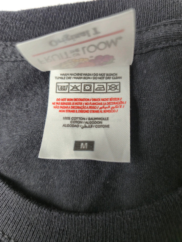 Blackout Style The Anthology 1983 - 1985 Vintage Fruit Of The Loom Taille M Noir Très Bon etat