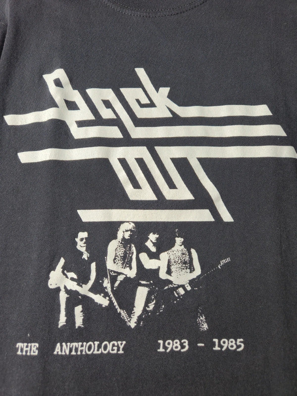 Blackout Style The Anthology 1983 - 1985 Vintage Fruit Of The Loom Taille M Noir Très Bon etat