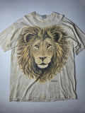 Liquid Blue Lion Africa Tshirt Vintage 1994 Tie Dye Taille XL Beige Très Bon etat