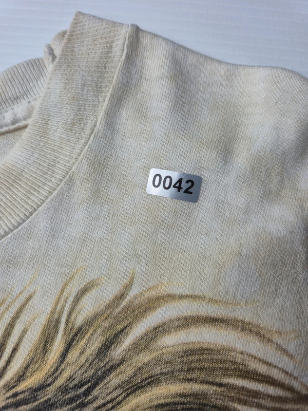 Liquid Blue Lion Africa Tshirt Vintage 1994 Tie Dye Taille XL Beige Très Bon etat