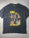 Fruit of the Loom Kobe Bryant Los Angeles Lakers Bootleg Vintage Style Taille XL Noir Très Bon État