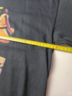 Fruit of the Loom Kobe Bryant Los Angeles Lakers Bootleg Vintage Style Taille XL Noir Très Bon État