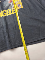 Fruit of the Loom Kobe Bryant Los Angeles Lakers Bootleg Vintage Style Taille XL Noir Très Bon État