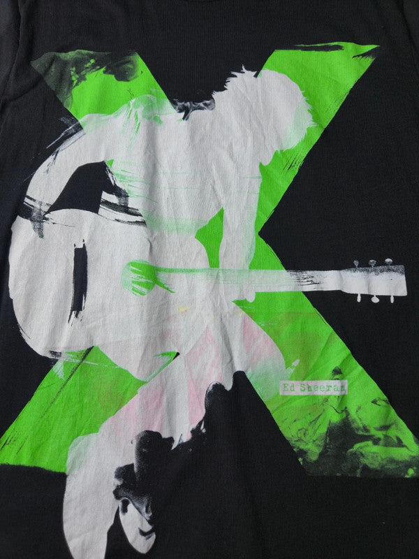 Rock Me Apparel Ed Sheeran Concert Tour T-shirt Vintage Taille S Noir Très Bon État