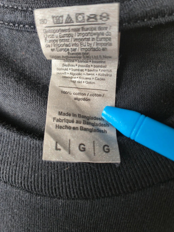 Gildan Hammer A Boogie Wit Da Hoodie "Me Vs Myself Tour" Concert Taille L Noir Délavé Très Bon État