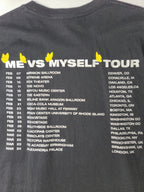 Gildan Hammer A Boogie Wit Da Hoodie "Me Vs Myself Tour" Concert Taille L Noir Délavé Très Bon État