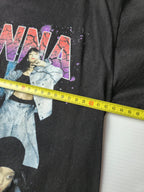 Alstyle Heavyweight Rihanna T-shirt Graphique Bootleg Vintage Style Taille S Noir Très Bon État