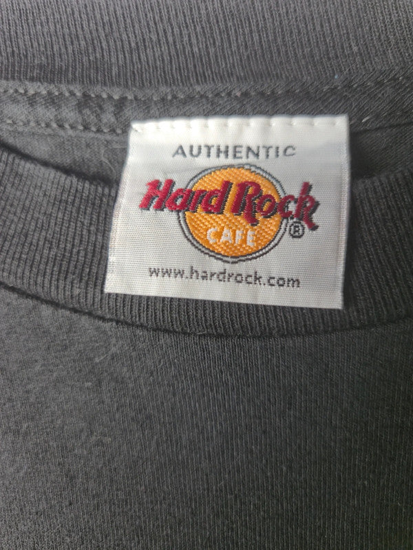 Hard Rock Cafe Myrtle Beach Bike Week 2005 T-shirt à Poche Vintage Taille 2XL Noir Très Bon État