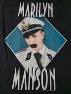 Marilyn Manson Grotesk Burlesk Vintage Under License to Giant 2003 Taille S Noir Très Bon état